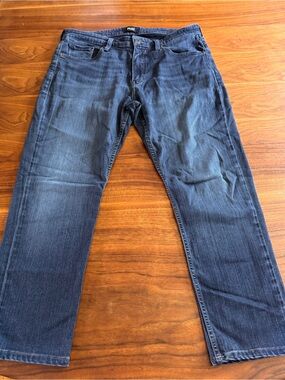 Paige Men’s Lennox Transcend Jeans vintage blue stretch slim straight leg 34 /26